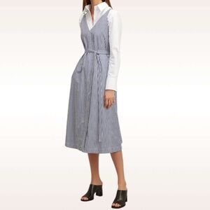 Joseph Davey Candy Stripe Midi Dress